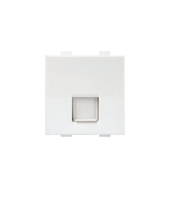 Anchor Roma plus RJ45 Computer Socket Cat 5 2 Module 289655