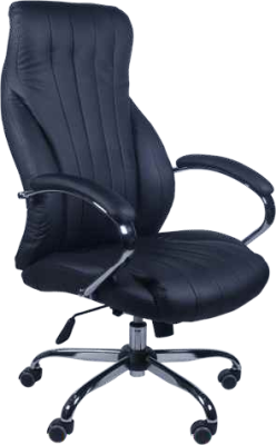 Medium Back Executive Office Chair with Chrome Base EC-008