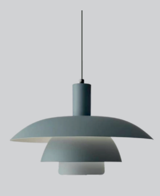 Neptune Ceiling Pendant Light 7954-1 GRAY