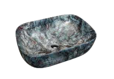 mansico royal Ceramic Table Top Glossy Wash Basin 1016
