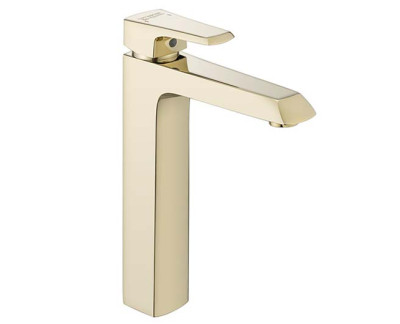 Asianpaints French Gold Single Lever Basin Mixer Extended GDMYBM102