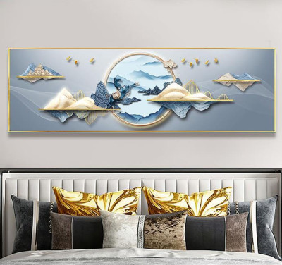 Evvan Modern Crystal Glass Painting - 60x120cm