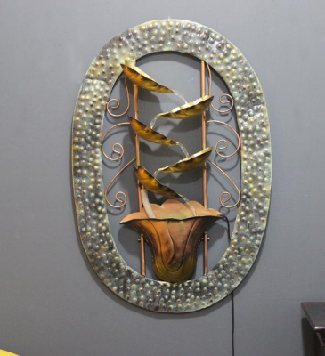 OPPERSTE METAL INDOOR WATER FEATURES FOUNTAN WALL ART ATTRACTIVE COLLECTION OF HOME DÉCOR