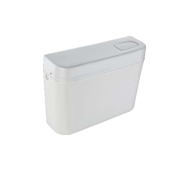 KCI WC cistern PVC flush tank top side push button WCC-202