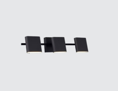 Neptune Matt Black Morden Wall Light 9367-3