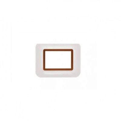 Anchor Roma Urban Hue COVER PLATE WITH BASE FRAME 66801WHC