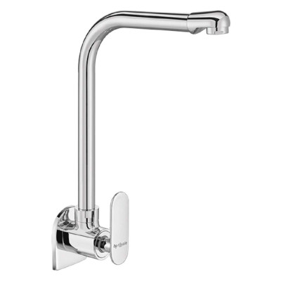 Asian paints BALENA Sink cock wall mounted with regular swinging spout