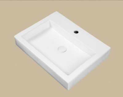 POWER PLUS White Table Top Basin PPWT-065