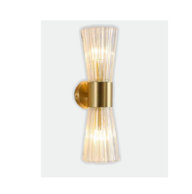 Neptune Modern Copper Glass Ball Wall Lamp Globe Molecular Brass Wall Light 5055/2