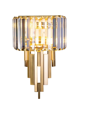 S2B2  Gold Crystal Wall Light Postmodern Crystal Wall Lamp AL-04-016