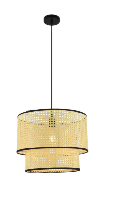 S2B2 Japanese Rattan Ceiling Pendant Light BG-04-023