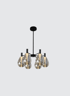 NEPTUNE Modernism Starburst Chandelier Pendant Light 230612SC6-SM