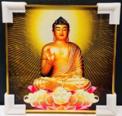 Evaan Golden Buddha Painting
