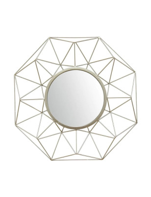 Silver Diamond Mirror