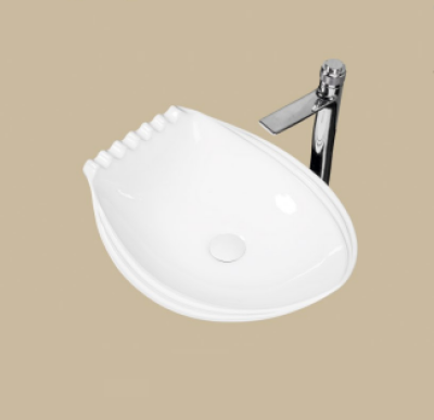 POWER PLUS White Table Top Basin PPWT-074