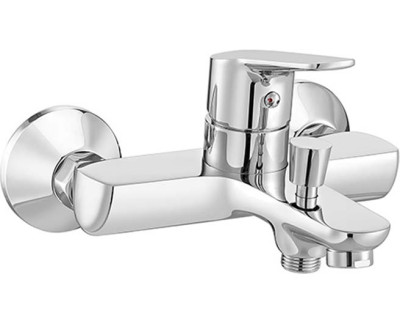 Asian paints THETA Single lever wall mixer with telephonic shower arrangement (Made to Order)