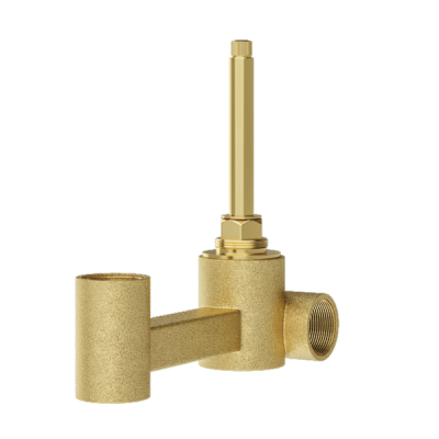 CONCEALED BODY FOR WALL MOUNTED BASIN TAP WITH 20MM SPINDAL