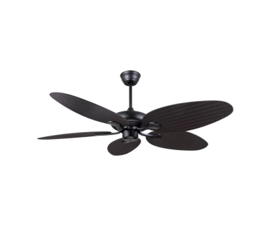 Luxaire  Matt Black Tropical Fan With ABC Blades D-0011