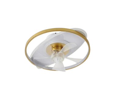 Luxaire Crystal Gold Ceiling Fans with Lamps SLR-0017