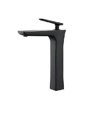 mansico Extended black noodles taps on the basin ZXF/37