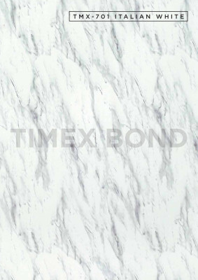 TMX-701 ITALIAN WHITE Marble Series Aluminum Composite Panel (ACP Sheet) by Timex. 3 MM