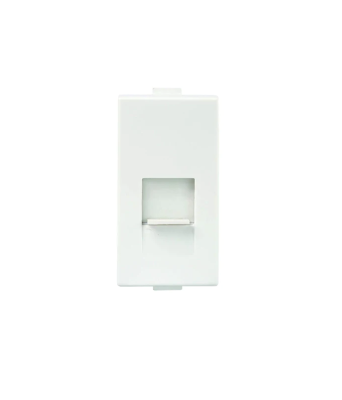 Anchor Roma plus RJ-11 Telephone Socket with Shutter 1 Module 289611