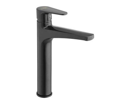 Asianpaints Matt Black Single Lever Basin Mixer Extended MBALBM102