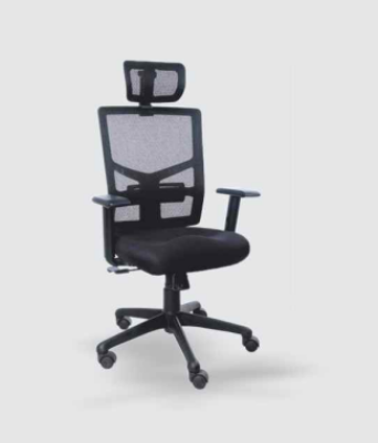 Executive Computer Chairs Work Seat Mesh Chair with Headrest EMC-028