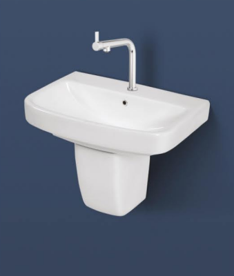 Lycos moka white padestal basin 5002