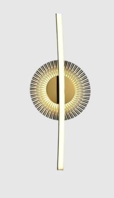 Neptune Modern Indoor Wall black and gold Lamp 2808-E