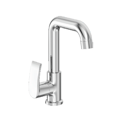 AFEY ARCH PILLAR TAP WITH  SWAN NECK AND REGULAR SWIVEL SPOUT