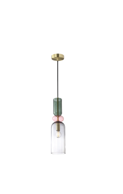 S2B2 Metal and Glass Pendant Light PS-04-069