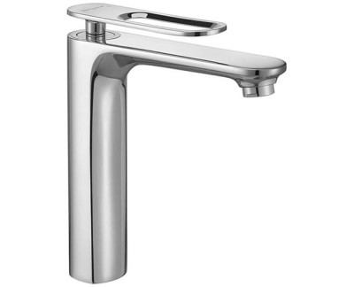 Asian paints ELLIPSE Single lever basin mixer extended body without pop-up waste system Length of spout : 6.4 inches Height of aerator : 7.0 inches