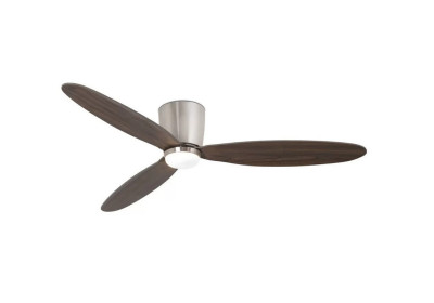 Luxaire Steel Motor with Walnut Blades with LED LUX-5161