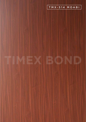 TMX-514 MOABI wooden texture Aluminum Composite Panel (ACP Sheet) by Timex. 3 MM