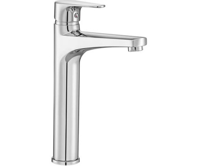 Asian paints ALTIUS Single lever basin mixer with extended body without pop-up waste system Length of spout : 6.5 inches Height of aerator : 8.9 inches