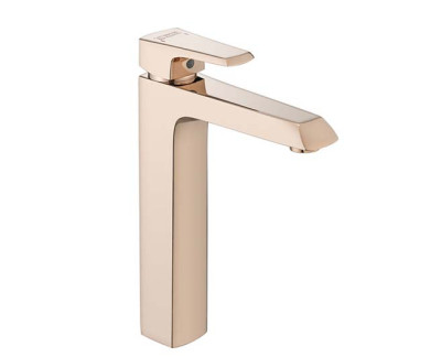 Asianpaints Rose Gold Single Lever Basin Mixer Extended RGMYBM102