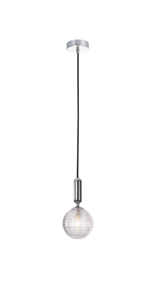 S2B2 Large Mid-Century Glass Globe Pendant Light PS-04-147