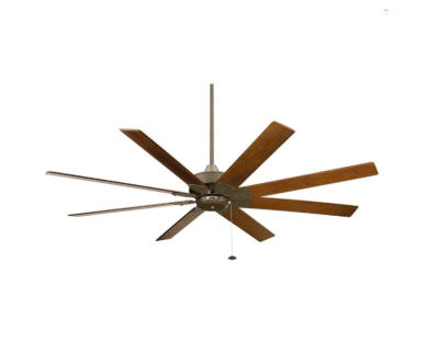 Luxaire Oil Rubbed Bronze Motor with 8 Walnut Wooden Blades LUX LE NNN21