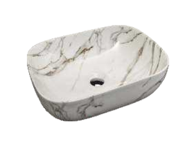 mansico royal Ceramic Table Top Glossy Wash Basin 1034
