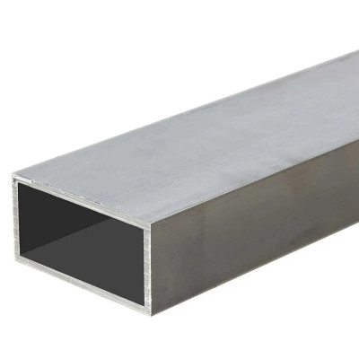 Rectangular Aluminium Pipe ( 4 x 0.75 inch )