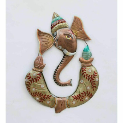 OPPERSTE MULTICOLOUR HAND
PAINTED GANESHA
WALL ART