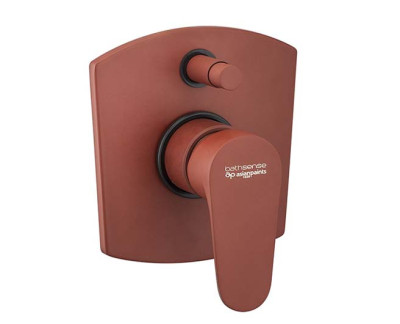 Asianpaints Matt Red Single Lever Concealed Diverter push upper RDALDV111U