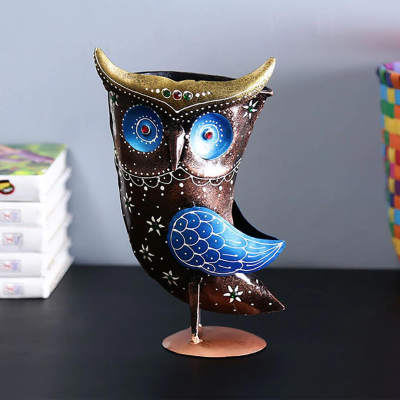 OPPERSTE MULTICOLOUR IRON
OWL SHOWPIECE