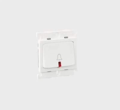 Legrand 6A-Bell Push-SP-1 Way-with Indicator-2 Module