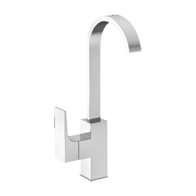 AFEY UNIPOL PILLAR TAP WITH SWAN NECK PILLAR TAP AND EXTENDED SPOUT