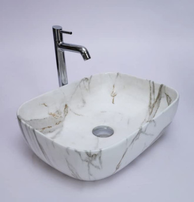 mansico cello Latest Ceramic Wash Basin Stylish Luxurious Countertop 1009