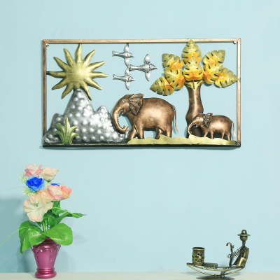 OPPERSTE ELEPHANT FRAME DECOR