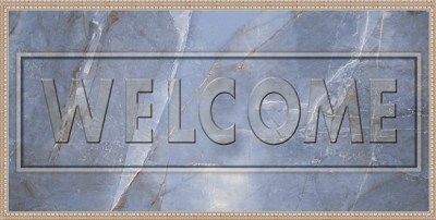 Livolla Welcome poseter art 97-HG 600 x 1200MM