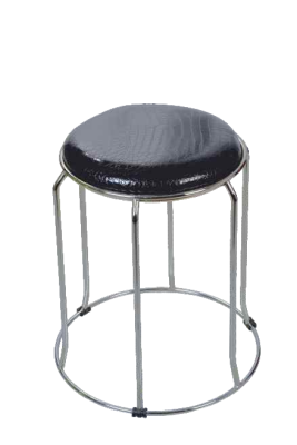 MS Frame Cushioned Stool S-001